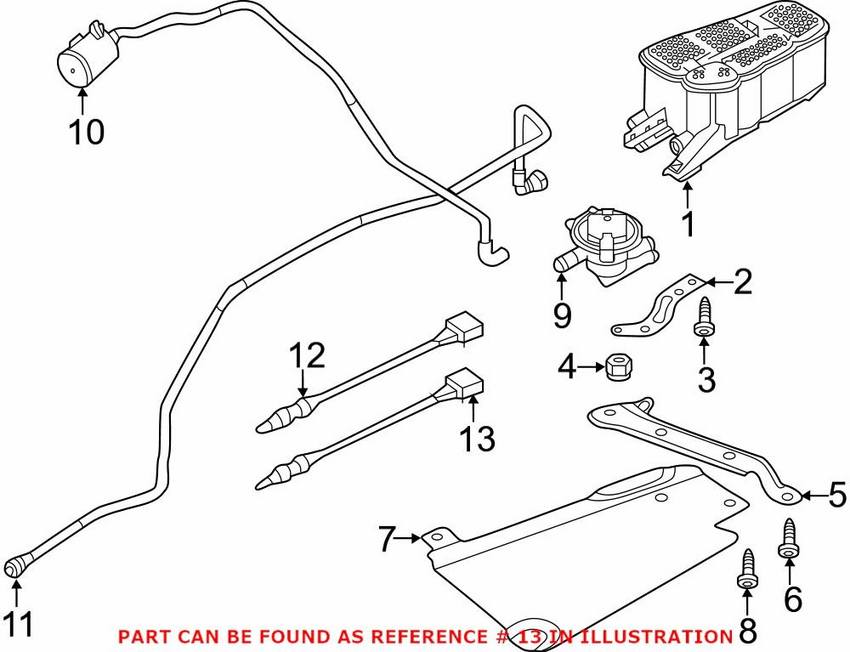 Audi Oxygen Sensor - Rear